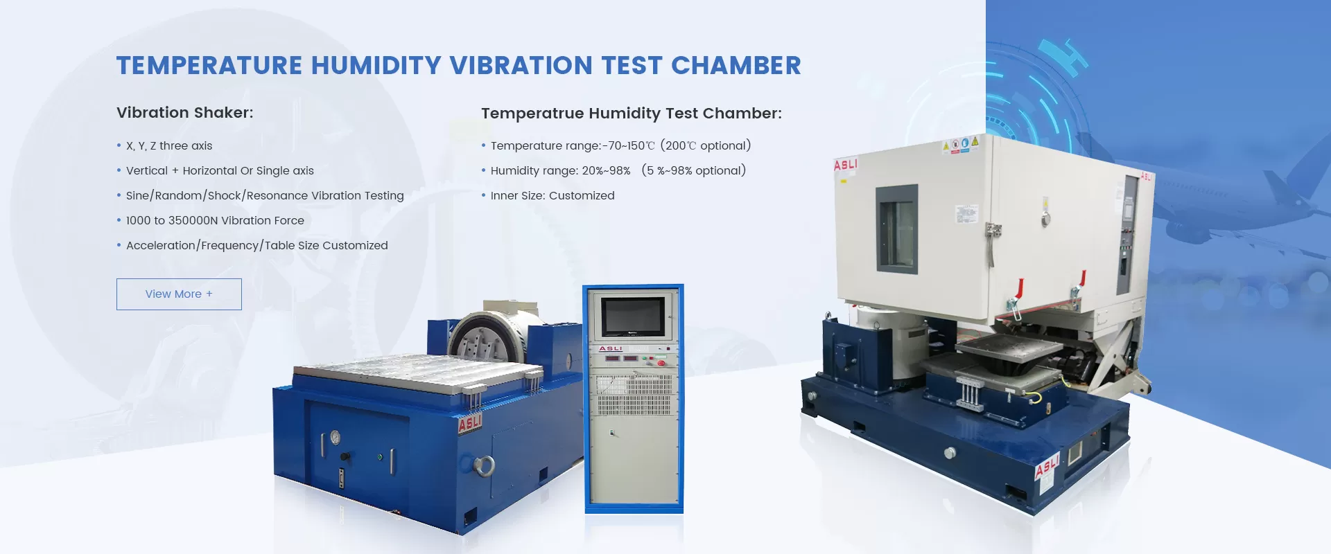 Temperature Humidity Vibration Test Chamber