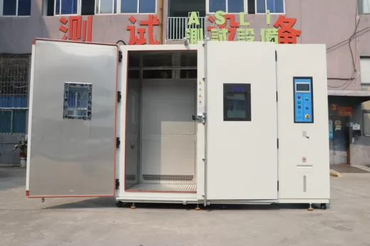 Fast rate temperature change test chamber with 3kw load