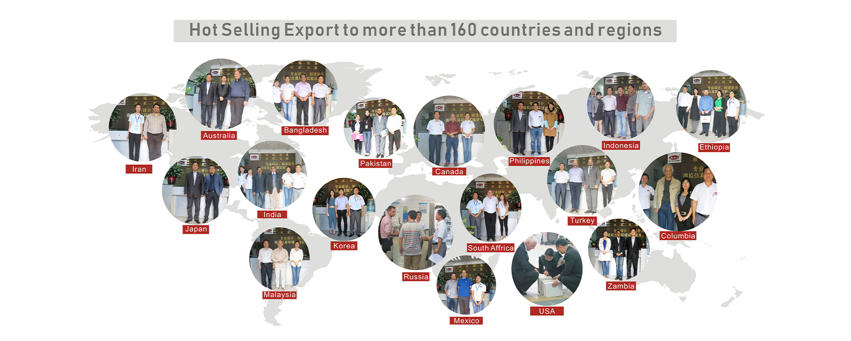 OUR WORLDWIDE COOPERATION CUSTOMERS