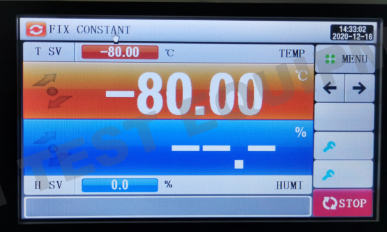 Constant Ultra Low Temperature(