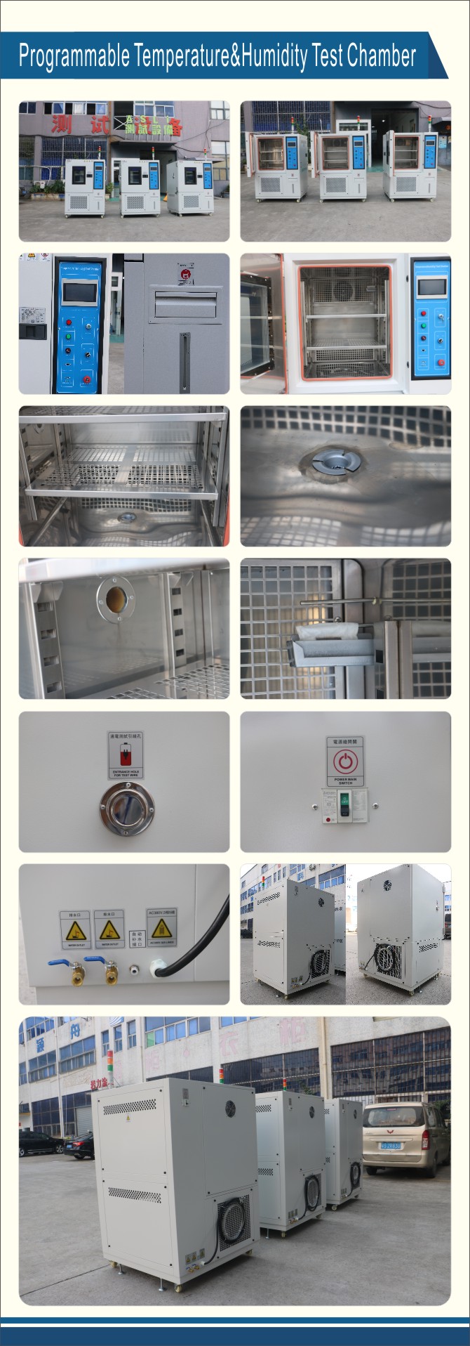 Programmable constant climatic Test Cabinet