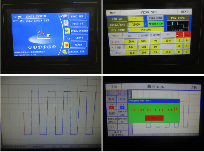 Programmable High Low Temperature Thermal Shock Environmental Test Chamber