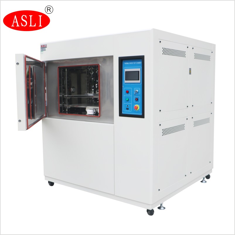 Description of the hot and cold shock test chamber