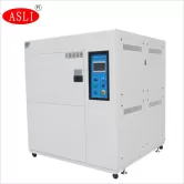 Description of the hot and cold shock test chamber