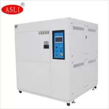 Description of the hot and cold shock test chamber