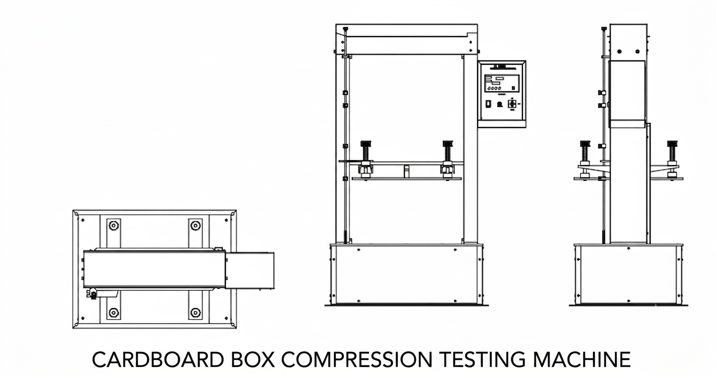 Carton Strength Testing Curve Demo - Force-Displacement Analysis