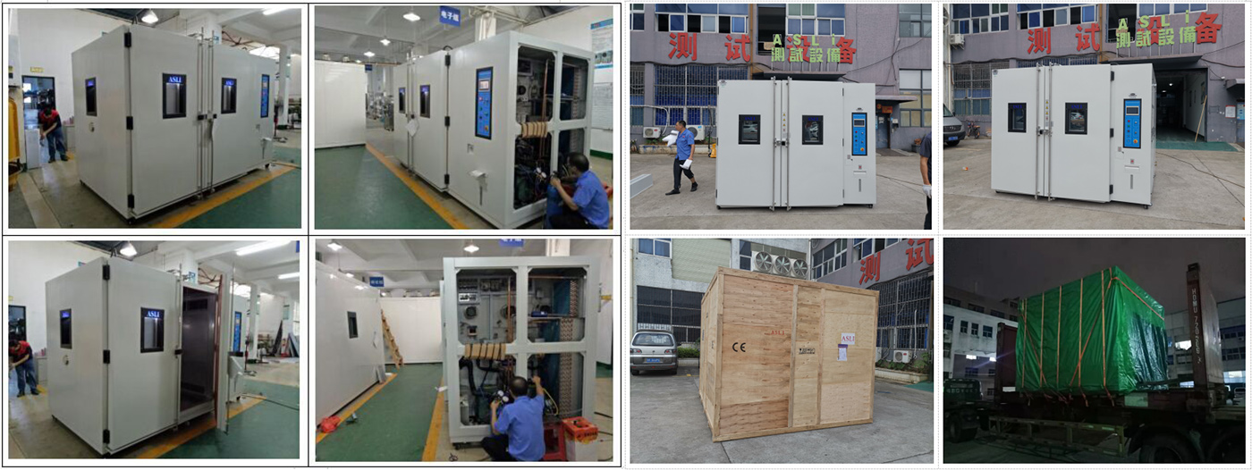 Walk in Temperature Humidity Test Chamber Shipment Walk in Temperature Humidity Test Chamber Shipment