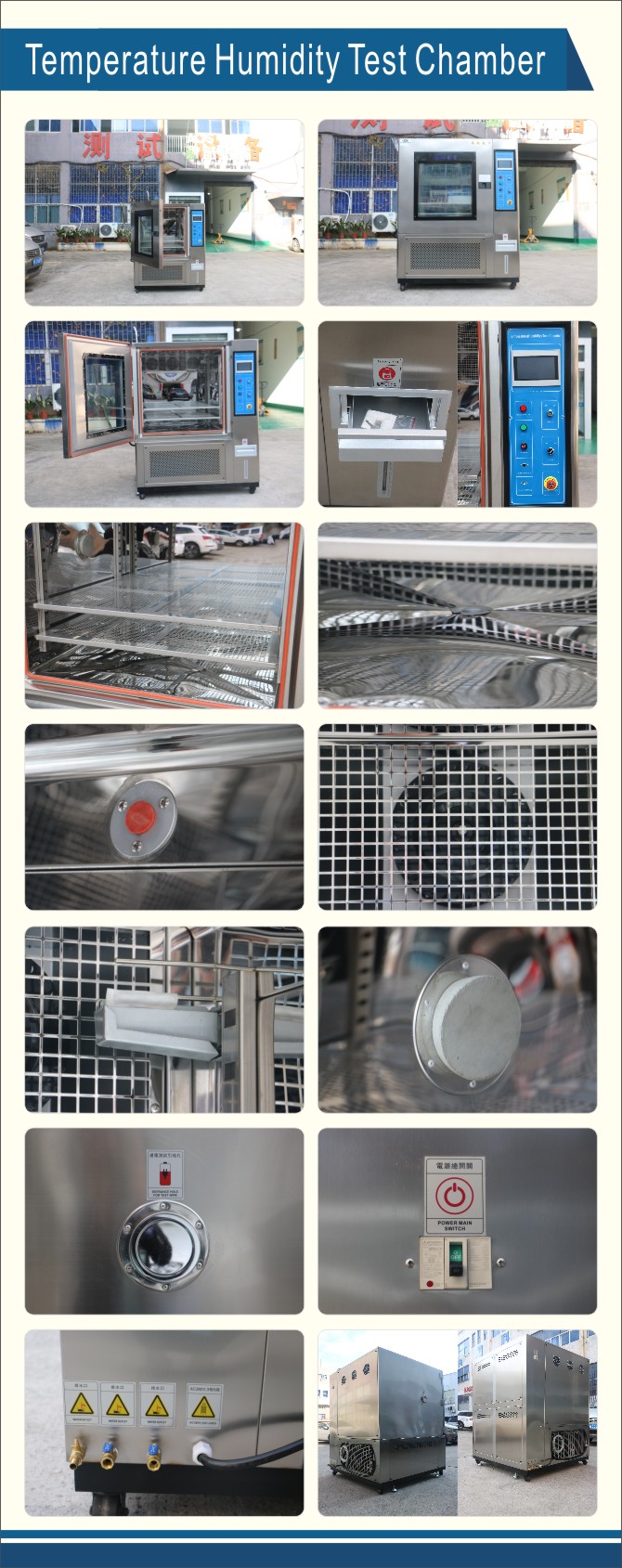 Full Size/Observing Window Climatic Test Chamber Full Size/Observing Window Climatic Test Chamber
