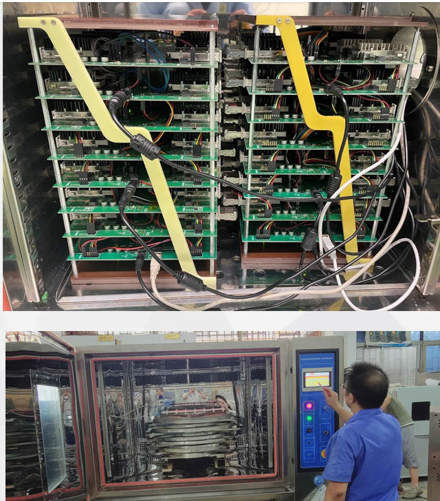 Fast rate temperature change test chamber with 3kw load Fast rate temperature change test chamber with 3kw load