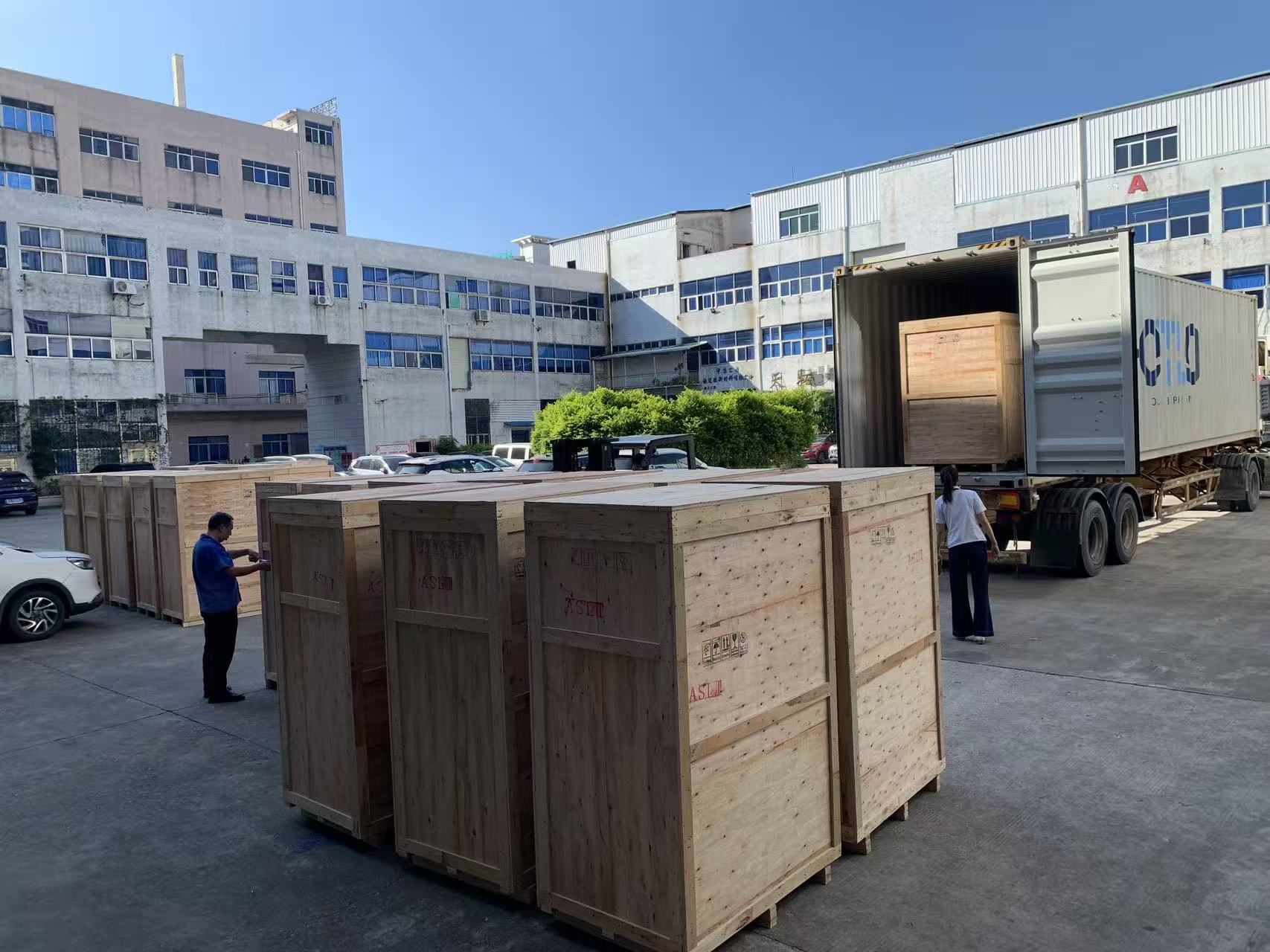 ASLI Temperature and Humidity Chambers Shipped in Bulk ASLI Temperature and Humidity Chambers Shipped in Bulk