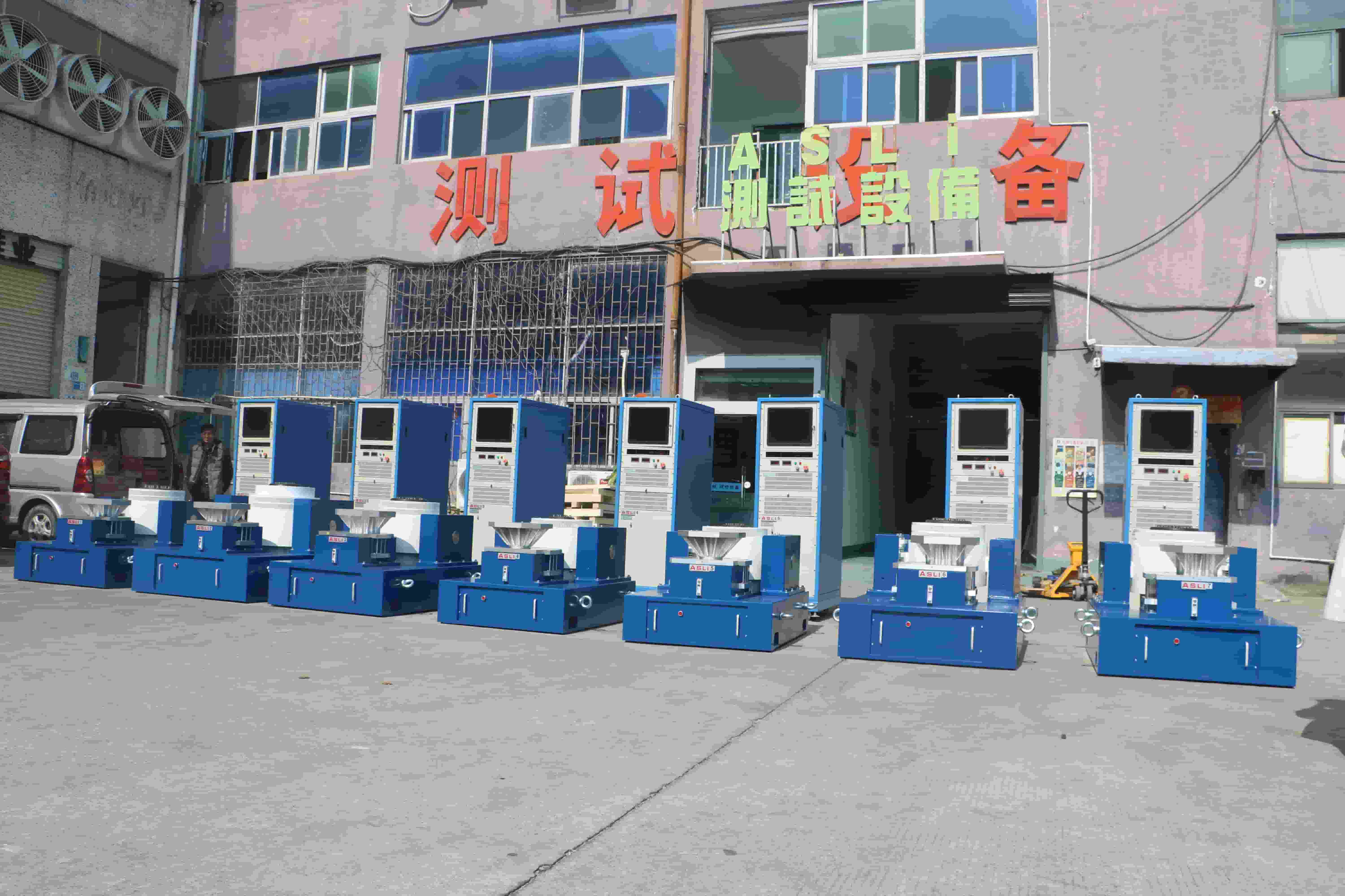 ASLI temperature and humidity test chamber prepared for delivery