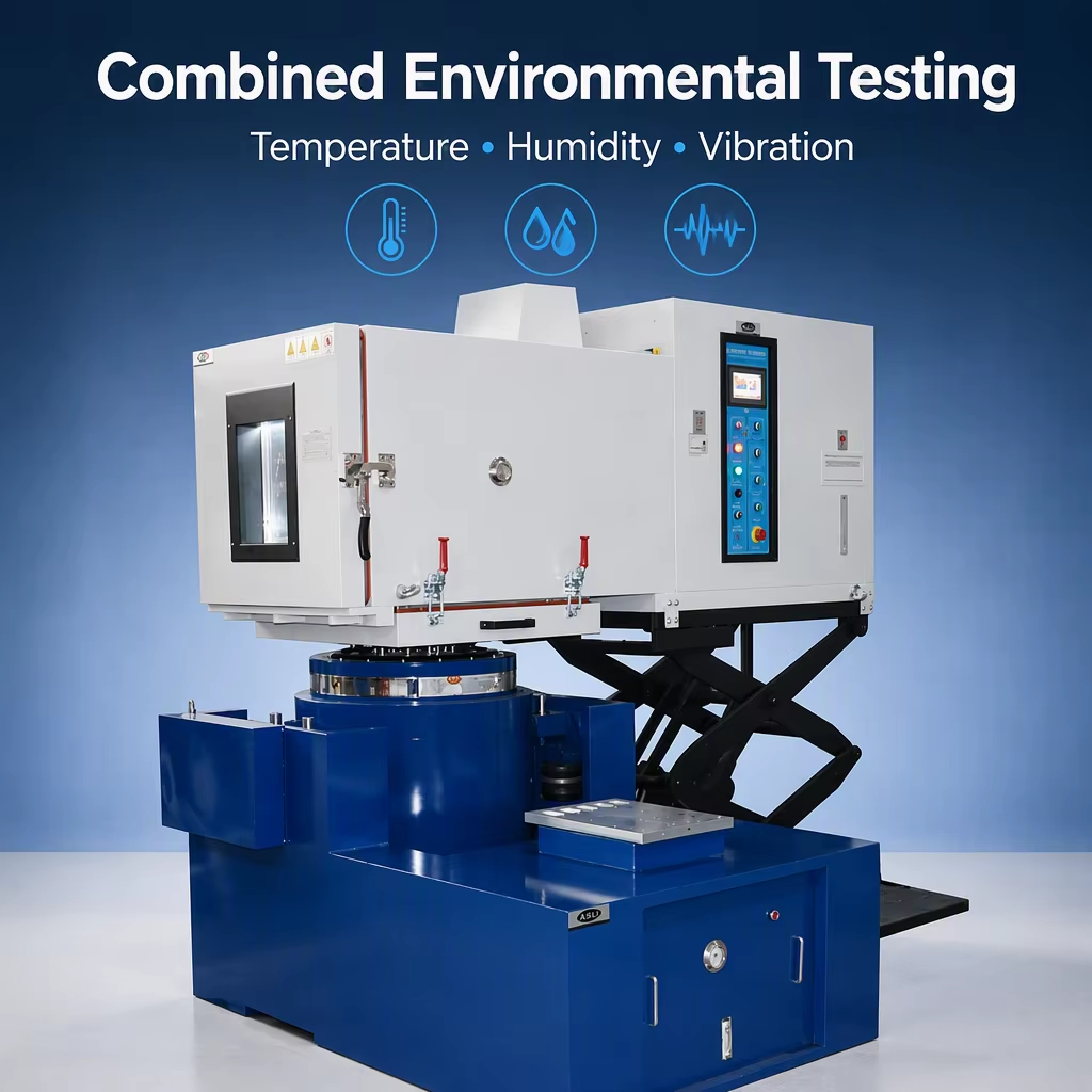 ISO 16750-3 Temperature Humidity Combined Vibration Test System