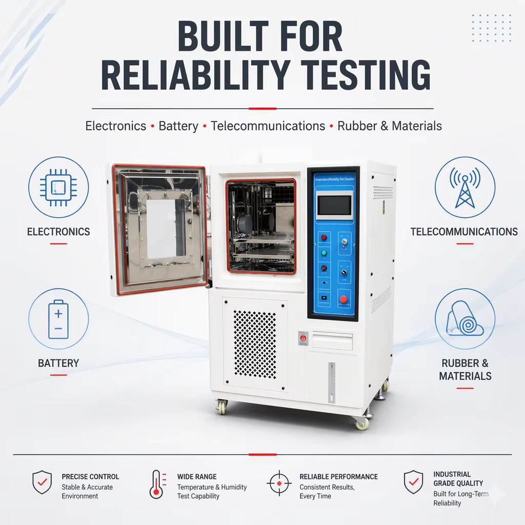 Constant Temperature & Humidity Test Chamber for Precise Control
