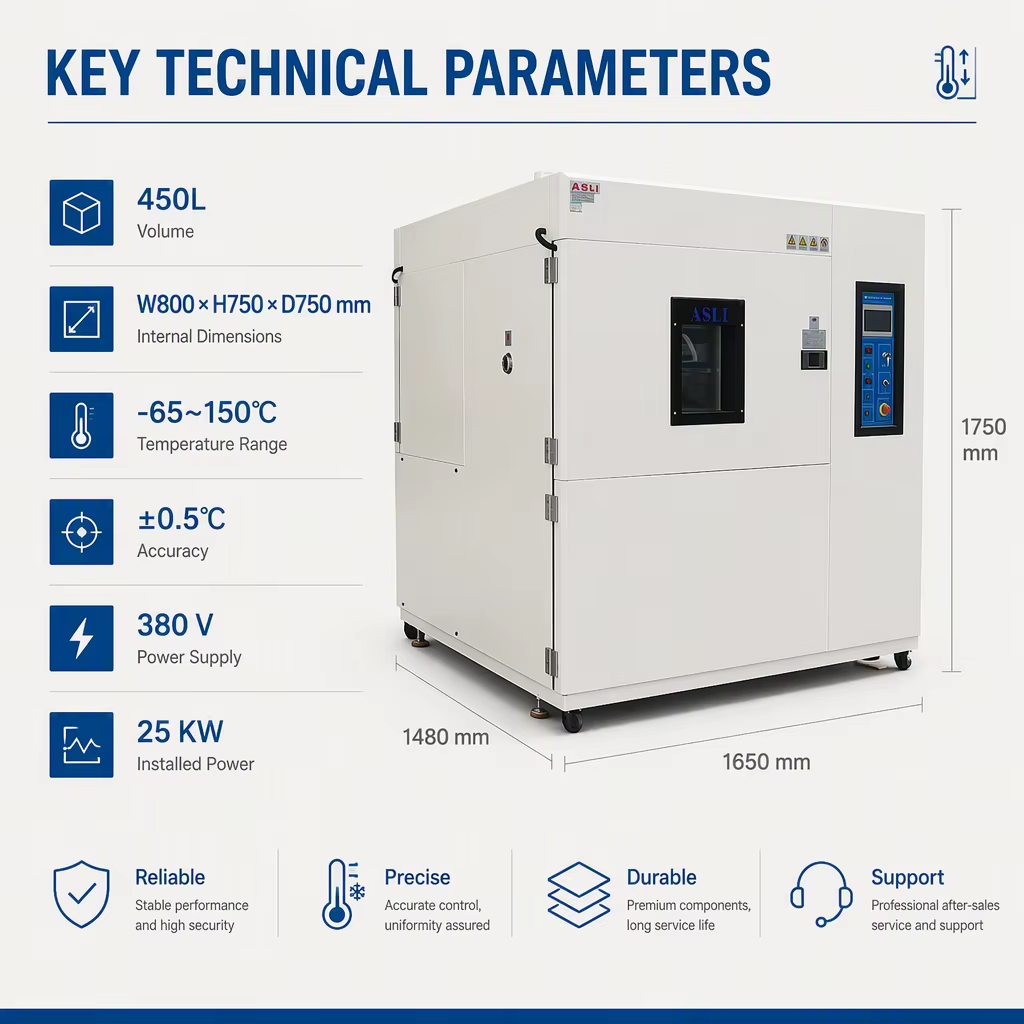 Hot and Cold Temperature Shock Environmental Aging Tester