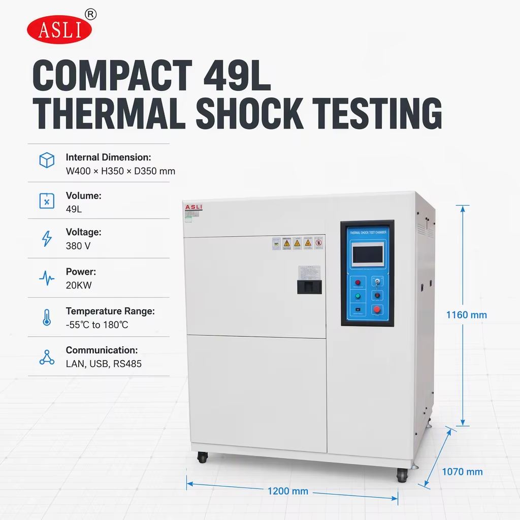 JEDEC22-A104 Temperature Cycling & Thermal Shock Test Chamber with Fast Temperature Change Functions